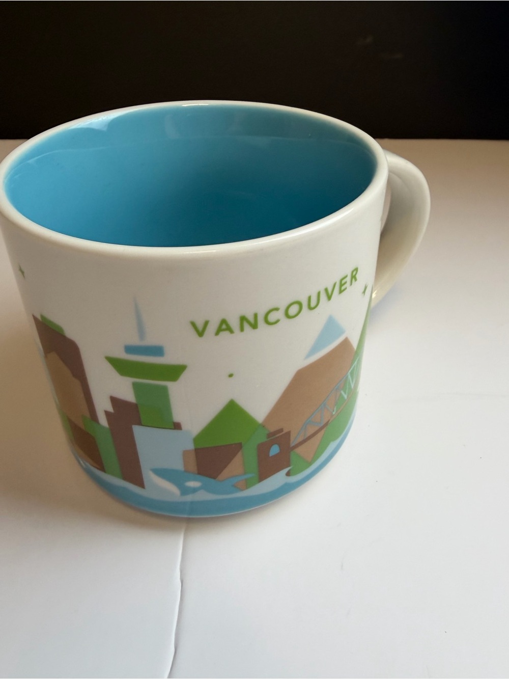 Vancouver Skyline Starbucks Coffee Mug